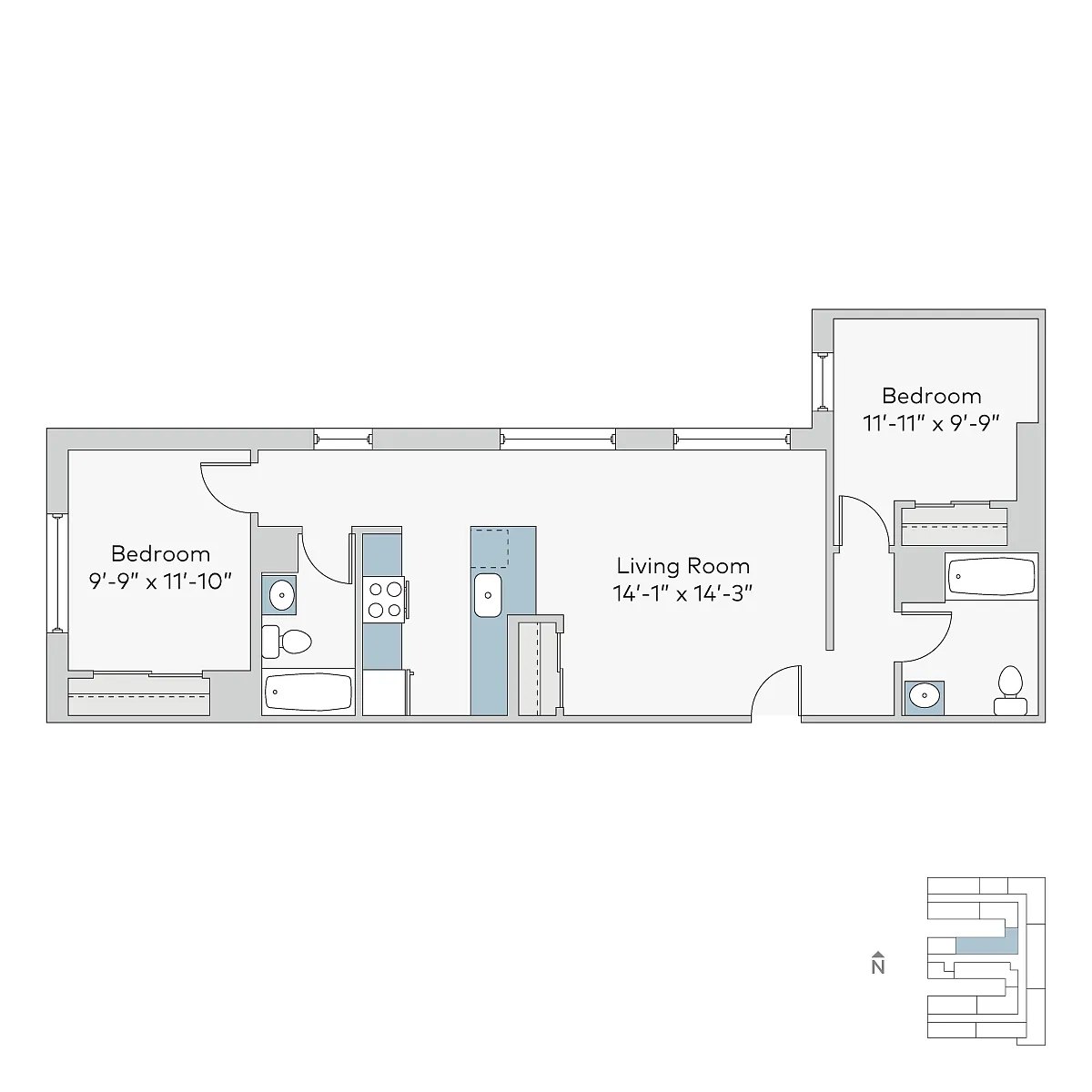 Floor plan amb2T12