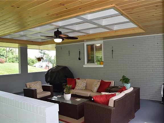 Amazing covered porch