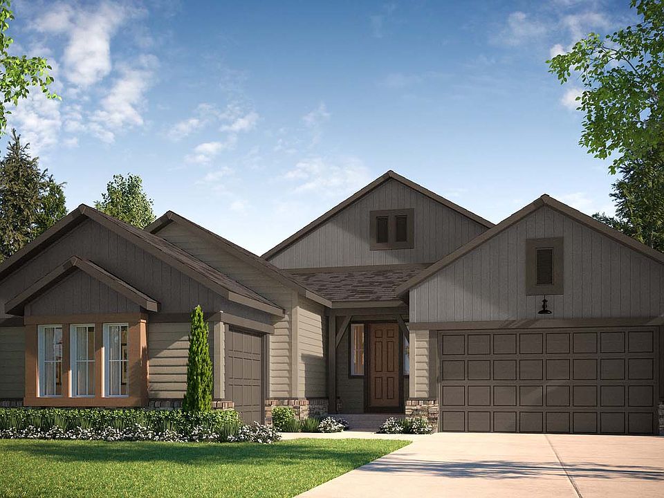 Example of Residence 5001 Farmhouse Style Exterior Colors will vary on actual home.