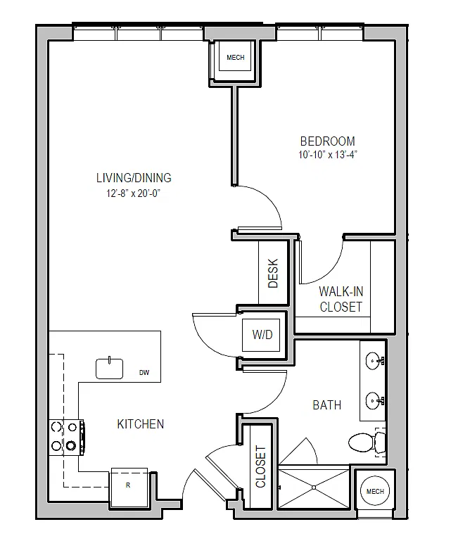 Floor plan A26