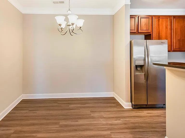 One Bedroom Kitchen at Alcove Garner Apartments