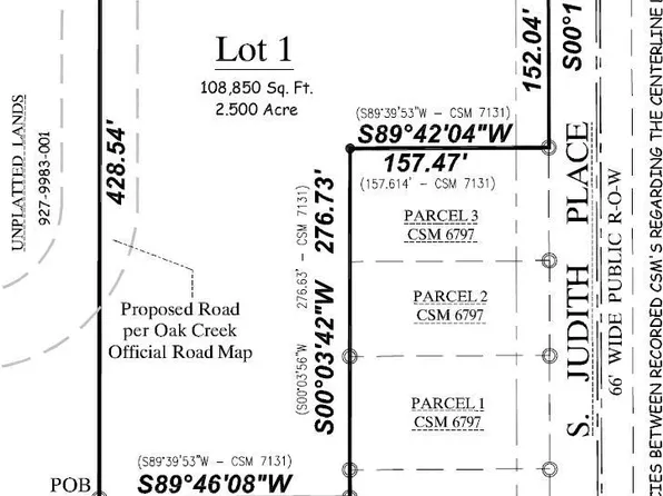 Lt1 S JUDITH PLACE, Oak Creek, WI 53154