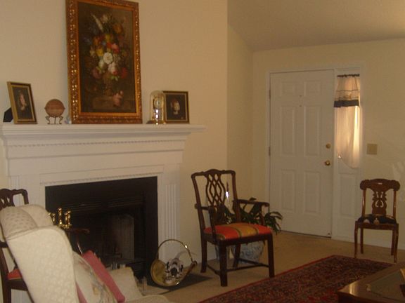 Fireplace in family room