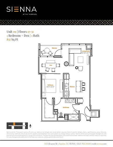Floor plan s1bd09a