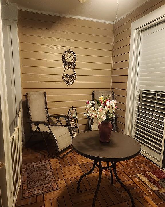 West Side of Porch