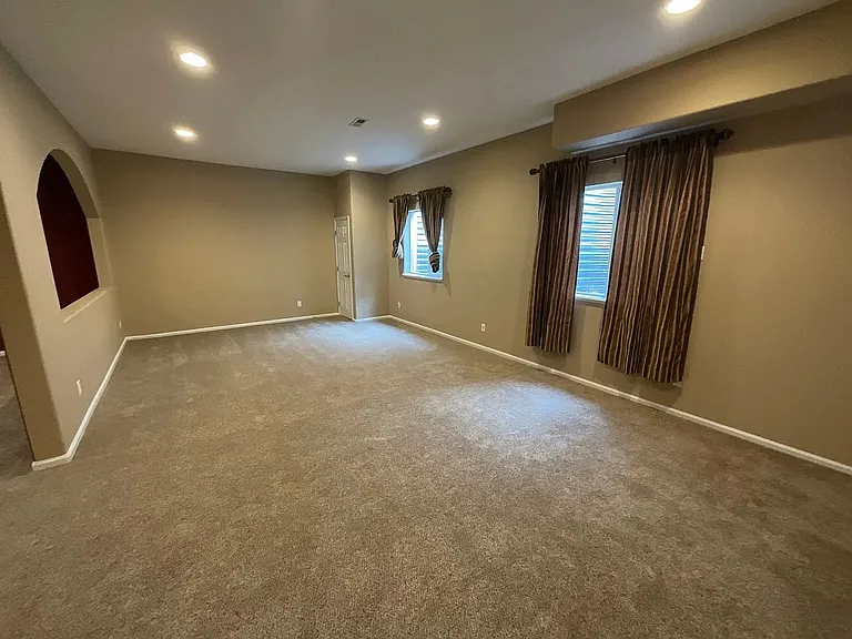 Spacious room adjacent to home theater for extra spacious living!