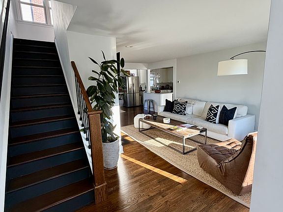 Front door entry/living room