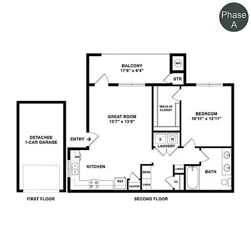 Floor plan The Flats Plan 1 Up
