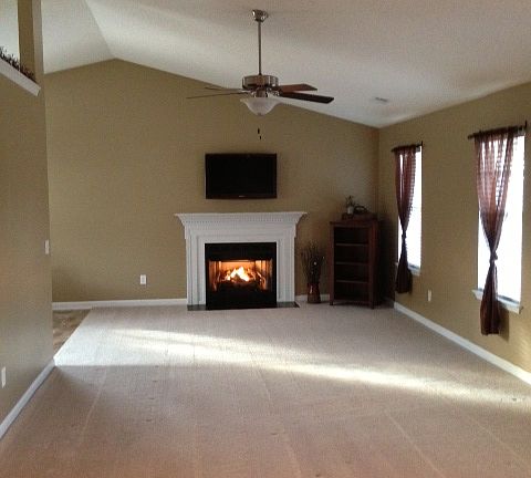 Living Room with Fireplace