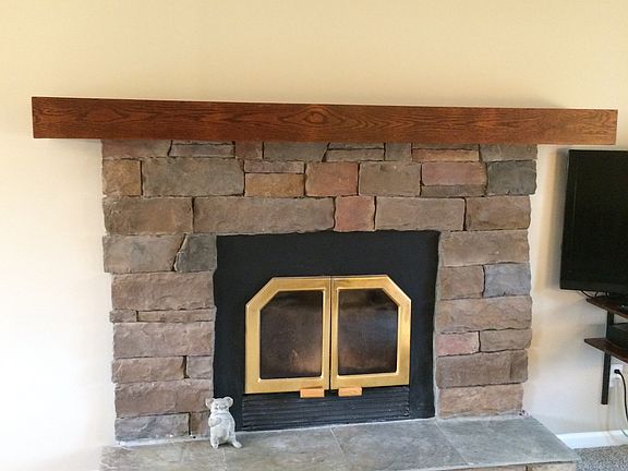 Beautiful fireplace