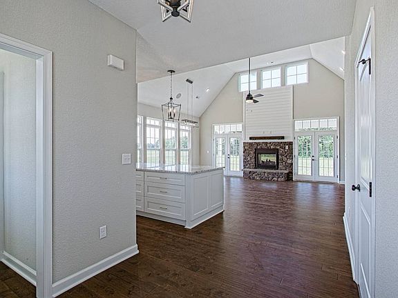 entrance view open concept