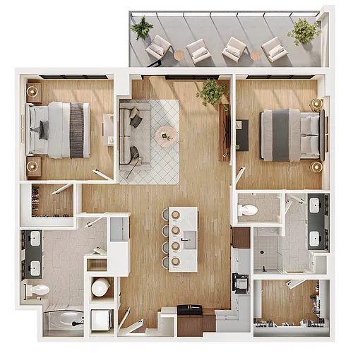 Floor plan B3 Premium