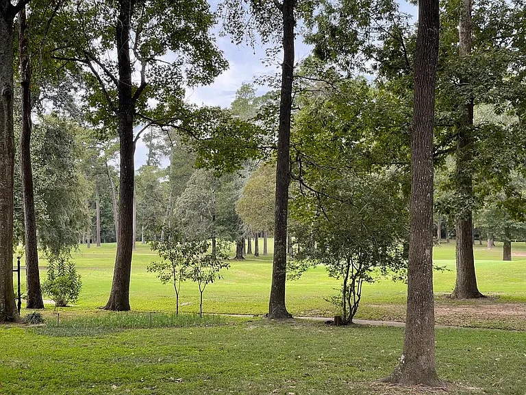 This is a view from the back patio. Sit and take in the the view of the gorgeous golf course.
