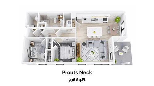 Floor plan Prouts Neck