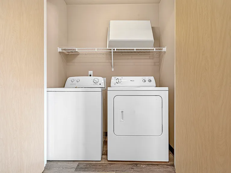 Elevate your daily routine with our convenient in-unit laundry setup at Minot Place Apartments. Enjoy the ease of doing laundry at home in a space designed for efficiency. Schedule a tour today to see the comfort firsthand!