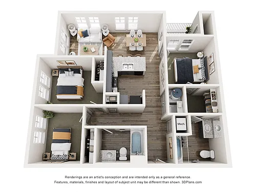 Floor plan C
