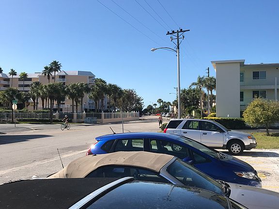View towards the beach