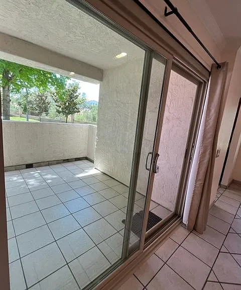 Private patio