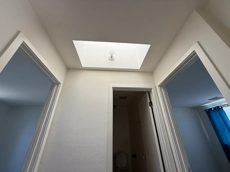 Skylight in Hallway
