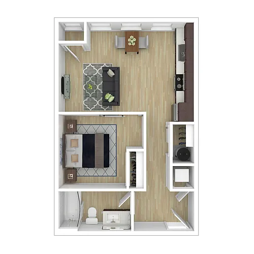 Floor plan 1B-B