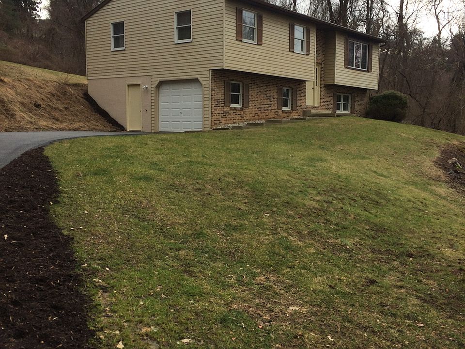 Side-entry garage.