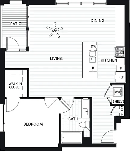 Floor plan A61