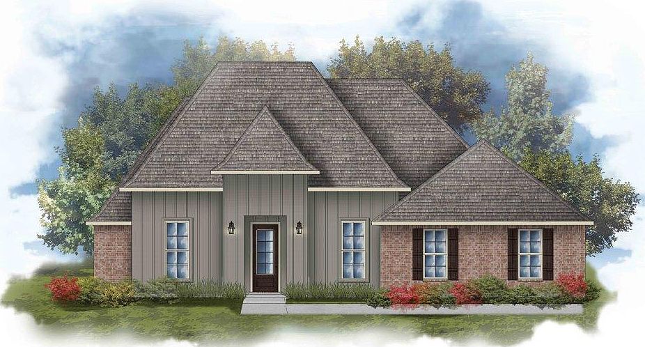 Rossi IV H - Front Elevation - DSLD Homes