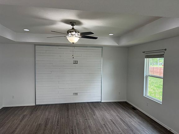Living Room with Accent wall, make it your own.