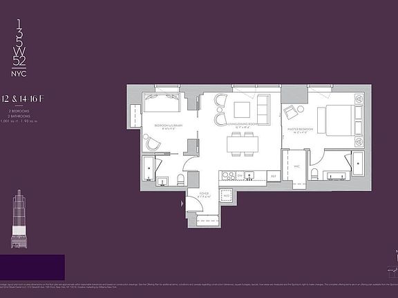 2nd image of 135 W 52nd St APT 16F
