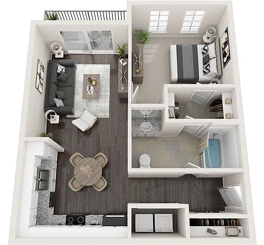 Floor plan Warren