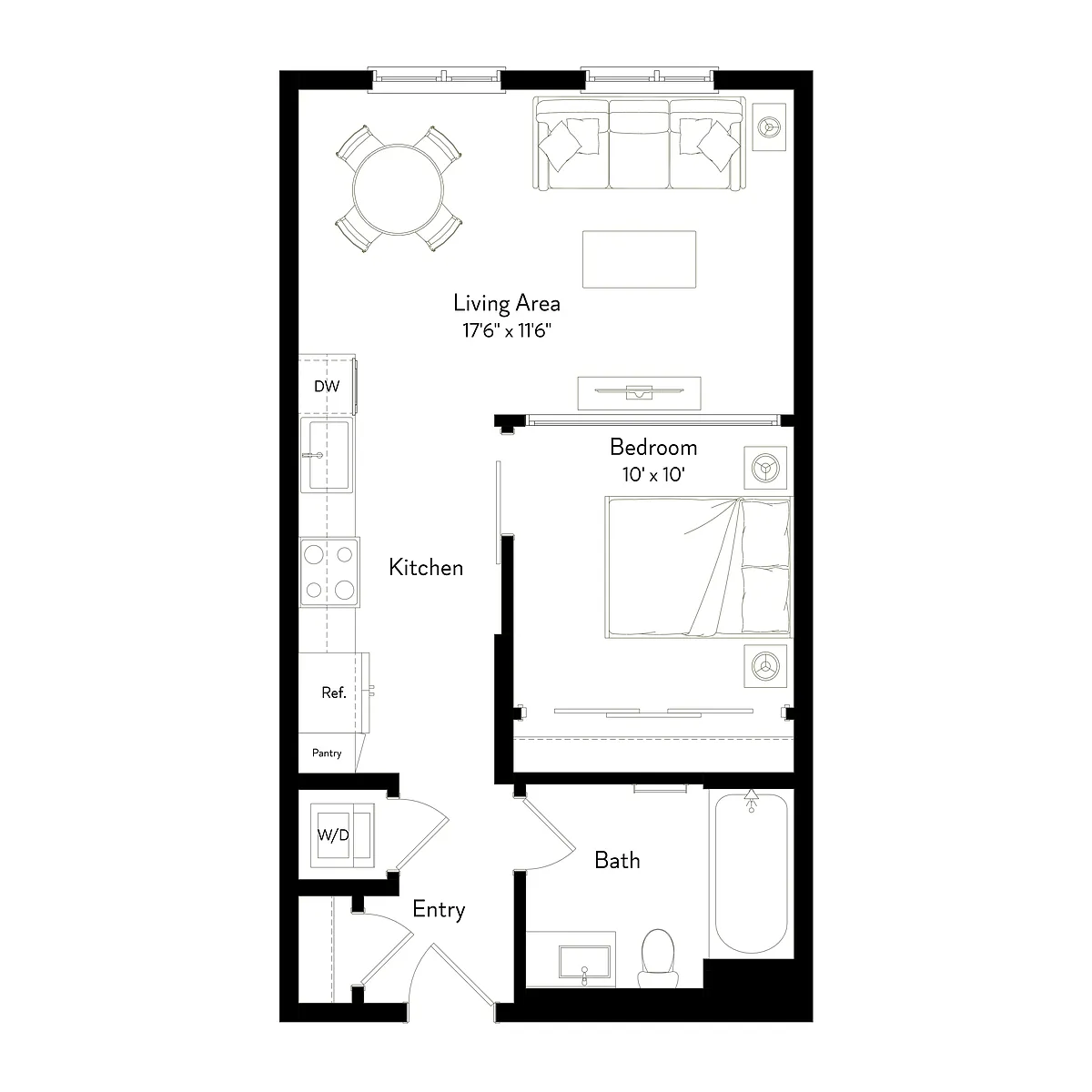 Floor plan AU1