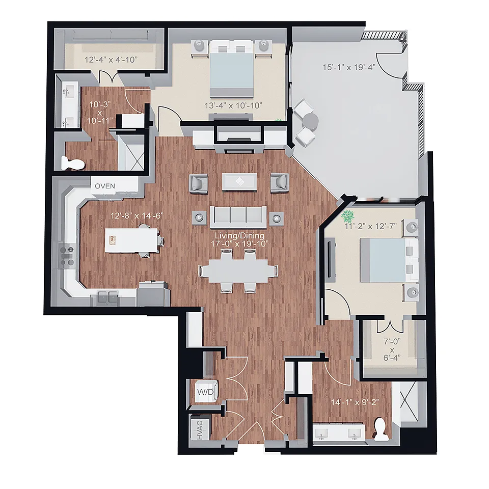 Floor plan Sylvia