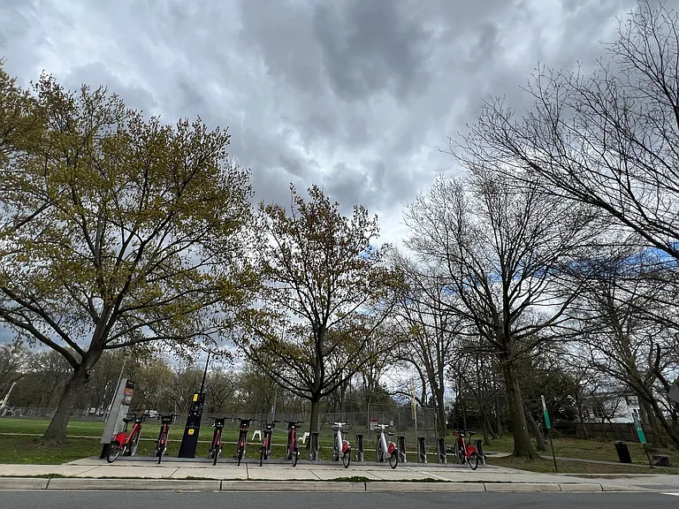 Bikeshare off of Joyce Street