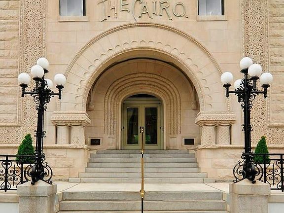 the Cairo front entrance