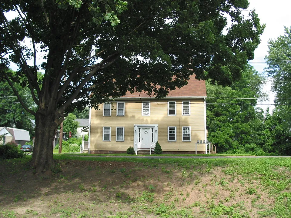 Front view of building from the riverside