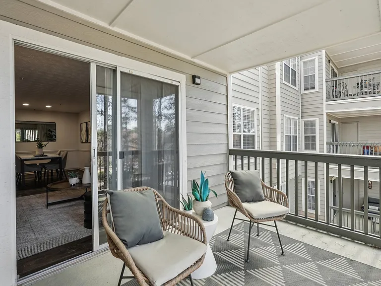 Home Balcony at Gwinnett Pointe Apartments in Norcross, GA 30093