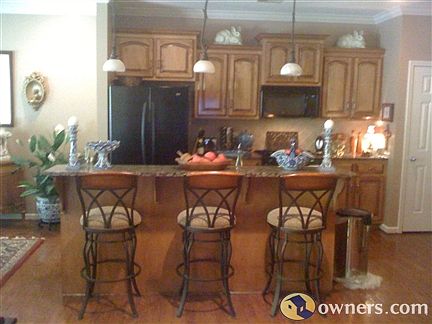 Bar in Kitchen Area