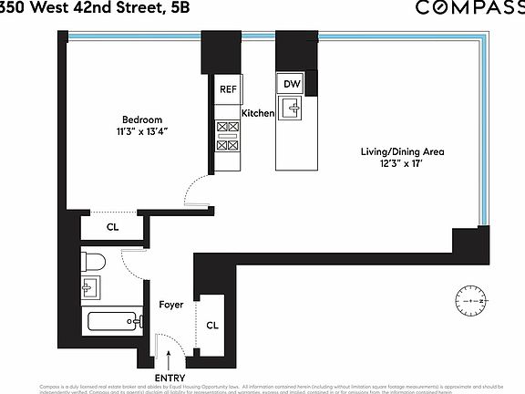 2nd image of 350 W 42nd St APT 5B