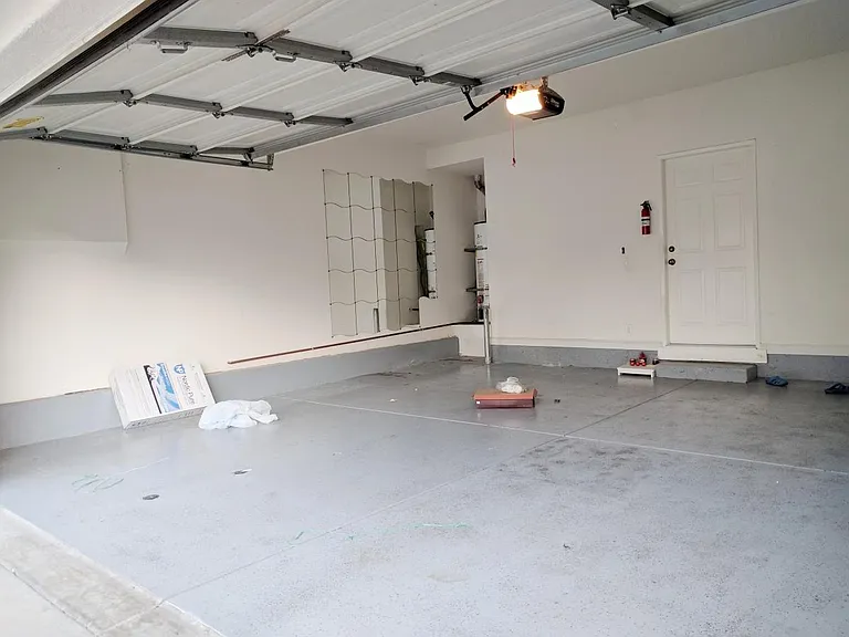 Attached 2-car garage