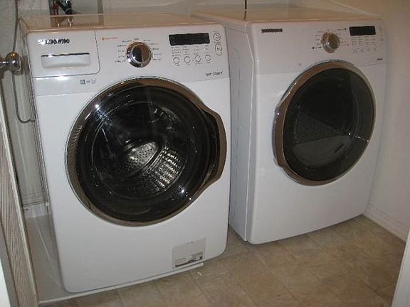 Laundry room with NEW app