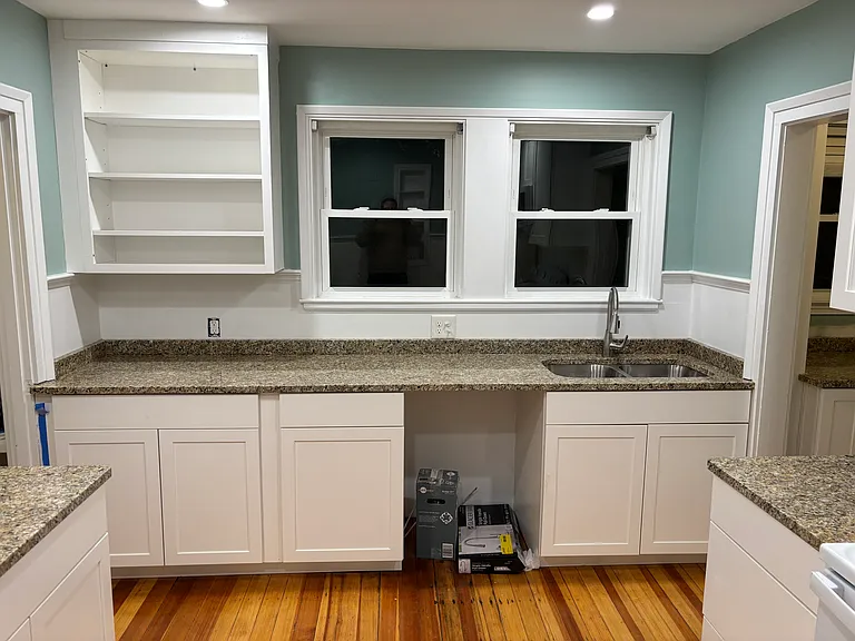 Kitchen - dishwasher not yet installed!