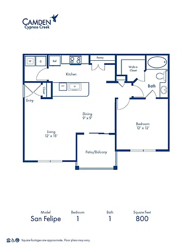 Floor plan San Felipe