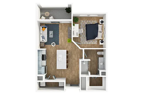 Floor plan A1 60