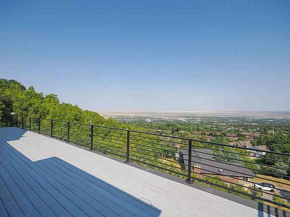 Western view from deck.