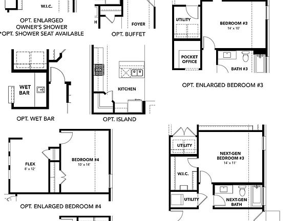 Oleander Floor Plan Options