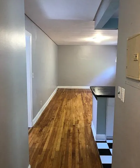 View from Entrance Hall (entrance closet not shown)