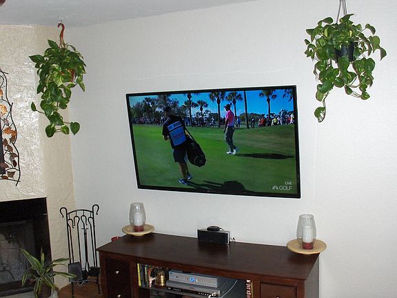 60" LED, Family Room
