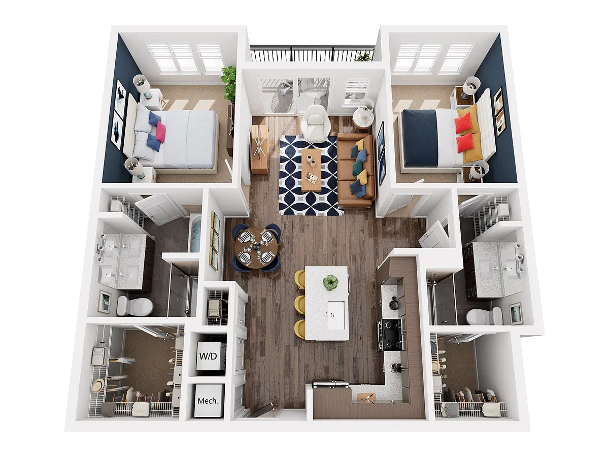 Floor plan B3