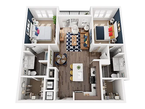 Floor plan B3