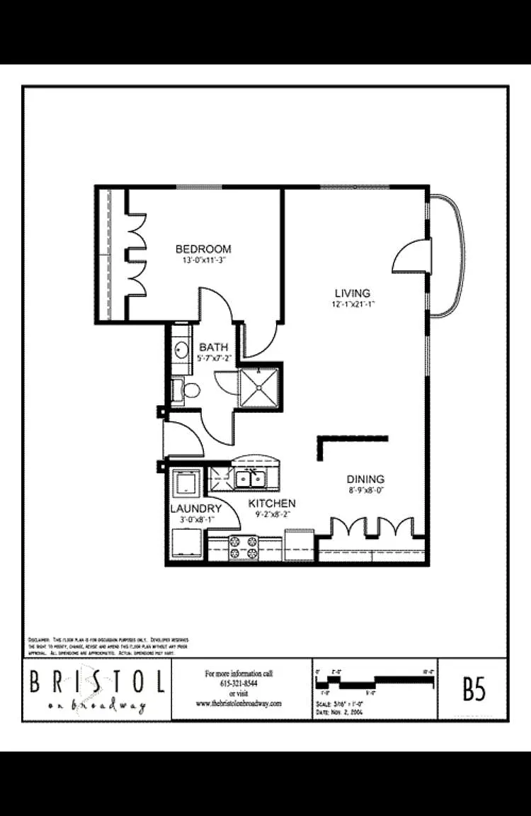 1 bed, 820 sqft, $1,900 — Photo 1